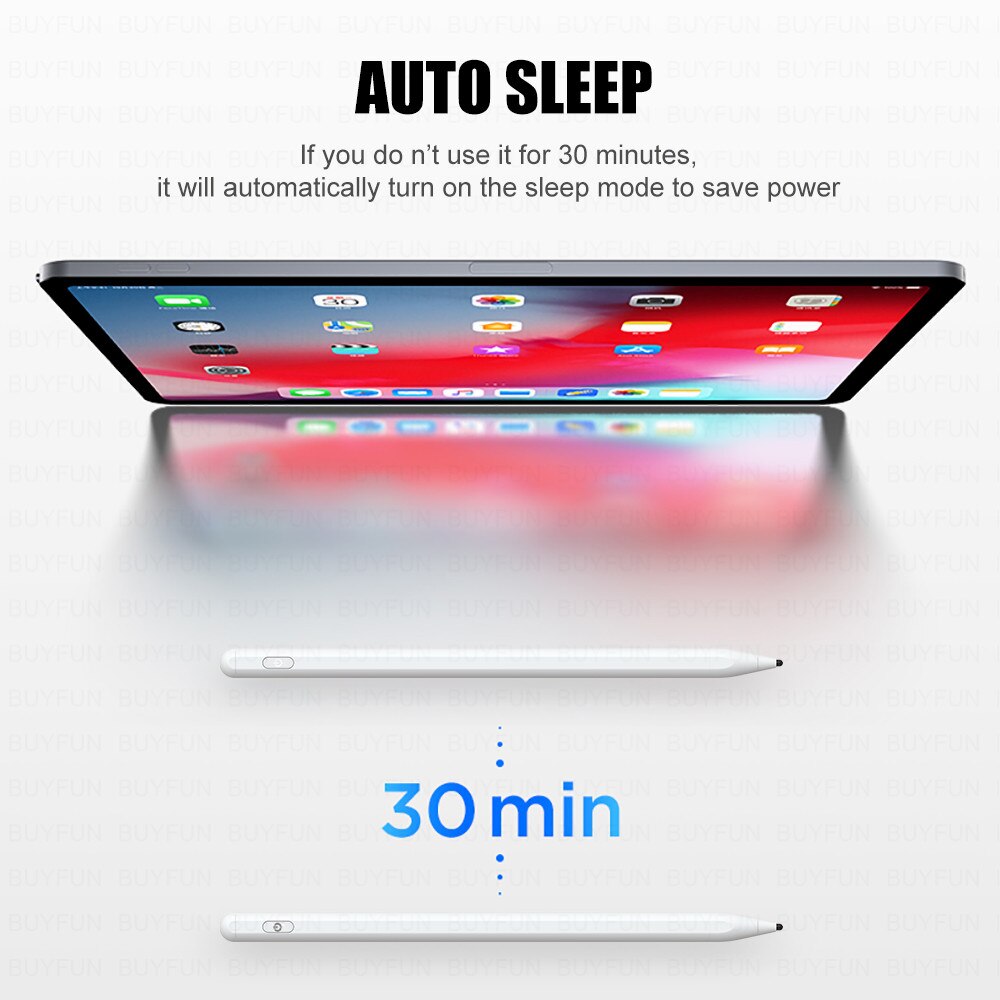 Universell magnetisk aktiv stylus penna surfplatta ritning kapacitiv skärm pekpenna för ipad ios android alla telefon smarta tillbehör