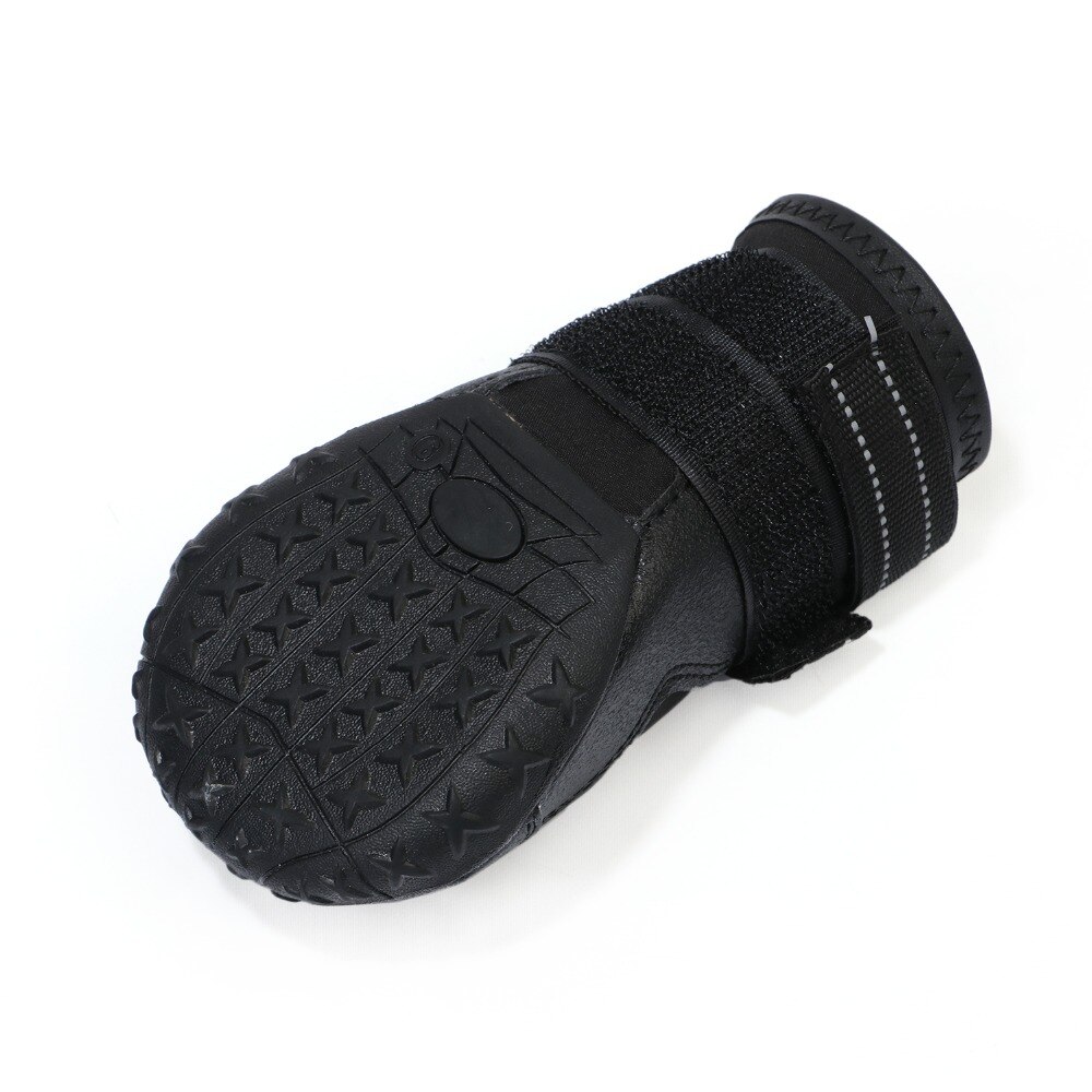 4 stks/set Reflecterende Hond Schoenen Outdoor Waterdichte Regen Schoenen Laarzen Sokken Voor Grote Honden slijtvaste Anti-slip schoeisel
