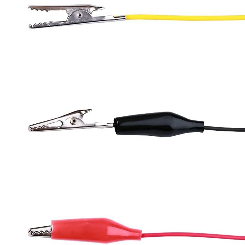30 Colorful Alligator Clip Test Lines Power Test Line Length 50cm