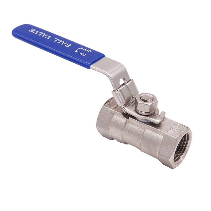 1/2"NPT Stainless Steel 316 one-piece Ball Valve DN15 Homebrew Hardware Brewer fitting