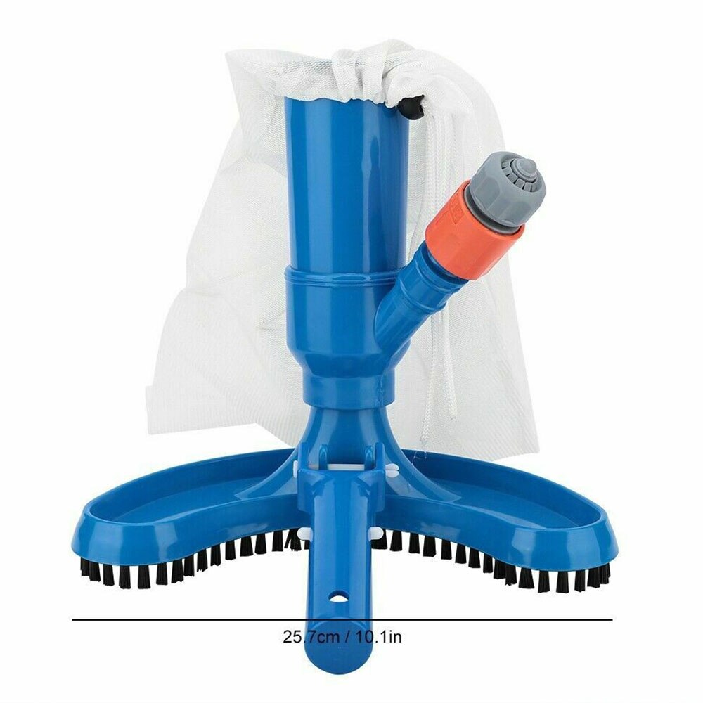 5 in 1 Pool Vacuum Cleaner Cleaning Tool Head Suction Source Tub Vacuum Brush Fishpond Vacuum Brush Set