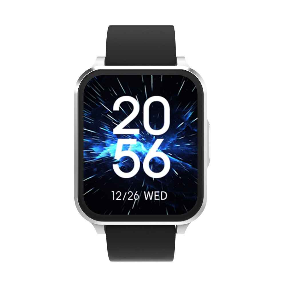 Uhr Männer Frauen Blutdruck Monitor Sport Bluetooth Smartwatch Fitness Tracker Armbinde Clever Uhr Clever Uhr: Silber-