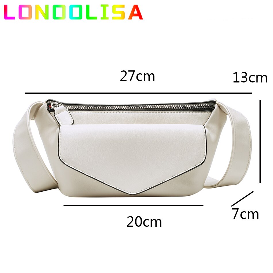 Casual Waist Bags for Women Leather Shoulder Bag Travel Small Chest Bag Female Fanny Pack Belt Purses Ladies Crossbody Bolsos