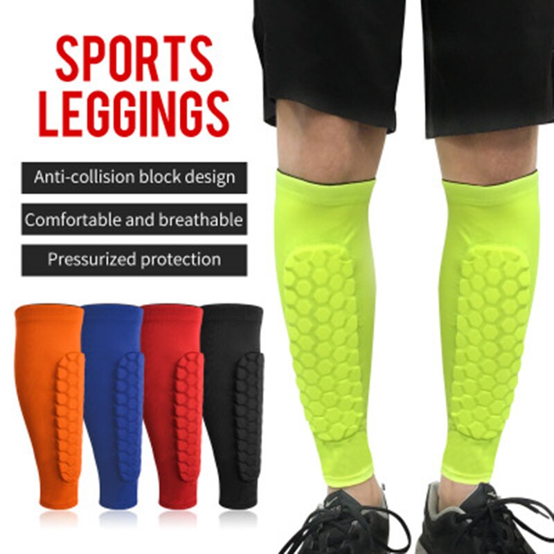 1 stücke FußBall Basketball Laufen beinlinge radfahren Kalb Greaves Schienbeinschützern nicht-Unterhose atmungsaktive draussen Sport Kompression bein