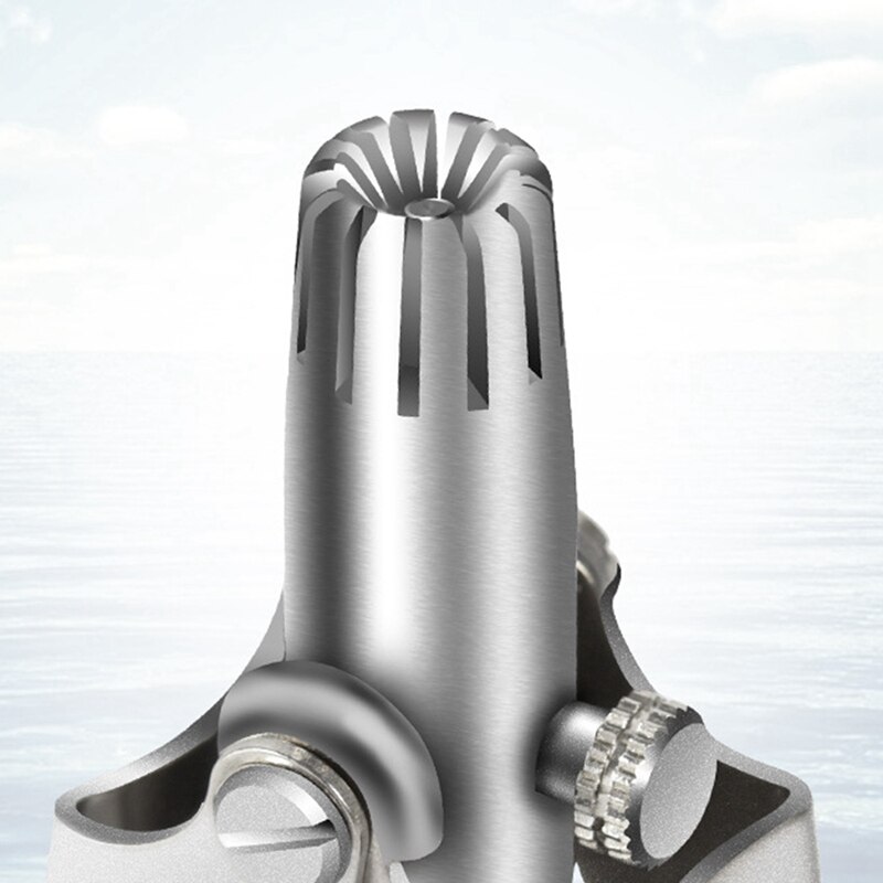 Stainless Steel Ear Nose Trimmer Razor Safety Care Beauty Nose Manual Body Trim Washable Nose Hair Tool Men and Women