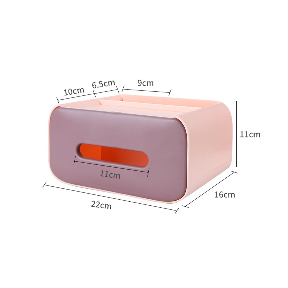 Desktop tissue box toilet box tissue roll papir tissue box vandtæt hjem badeværelse køkken hotel bil arrangør dekorationsværktøj
