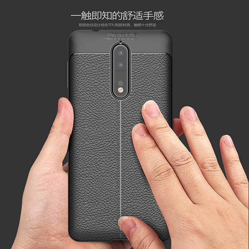 Mokoemi Lichee Patroon Shock Proof Soft 5.2 "Voor Nokia 5 Case Voor Nokia 5 Telefoon Case Cover
