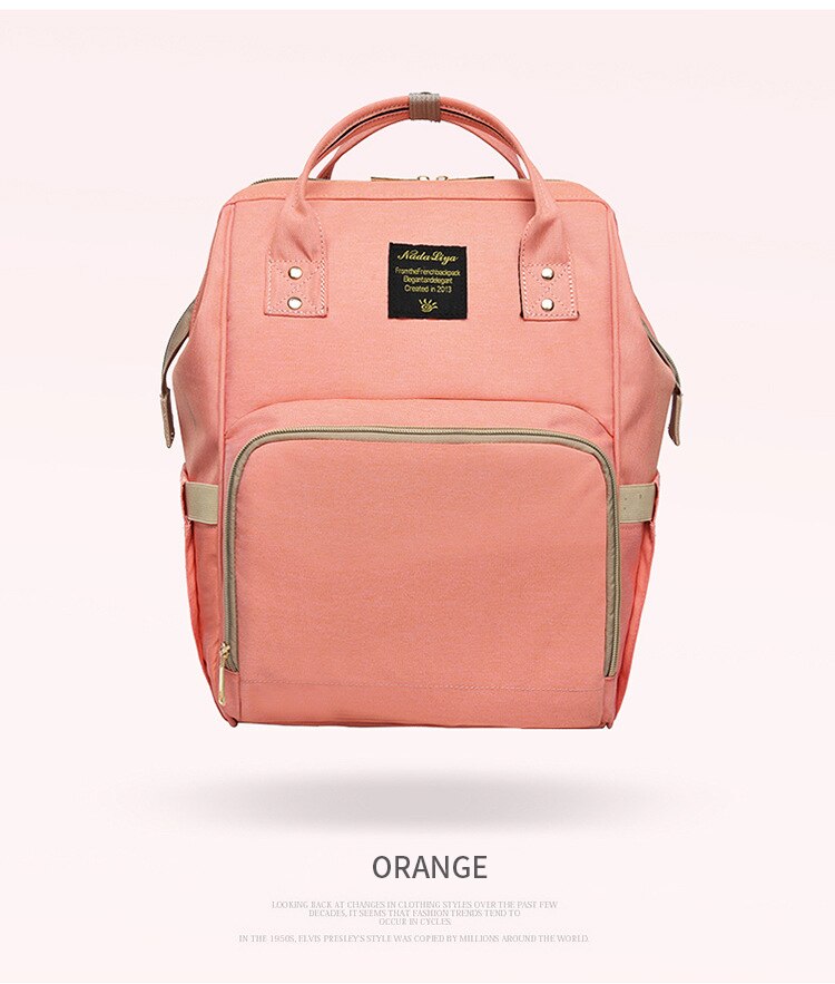 Mummietas multifunctionele babytas moedertas babyflesrugzak luierrugzak babytassen moederrugzak luiertas: Roze