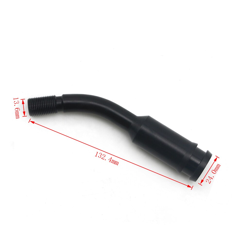 MUGEN schaltknauf Stock hebel 5 &quot;VERBOGEN verlängerung Für VW T4 T25 1985-2003 Kurze Schalthebel JDM