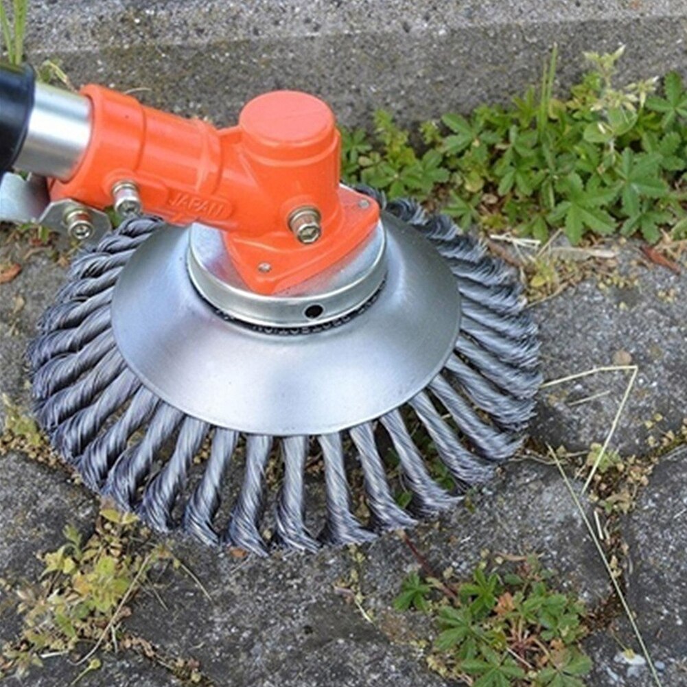 Brush Cutting Head Steel Wire Grass Trimmer Head Brushcutter Gearbox Gearhead Lawnmover Part Replace Adapter for Garden Tool