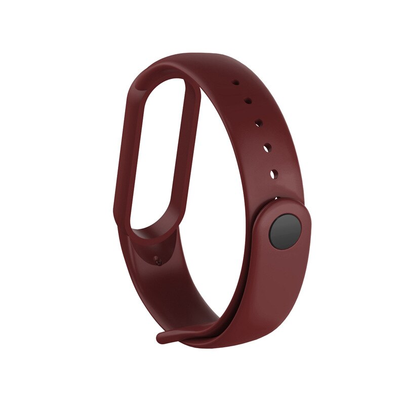 Für Xiaomi Mi Band 5 Ersatz Strap Sport Silikon Strap M5 Armband Armband Zwei-Ton Ersatz Strap 25 farbe: 7