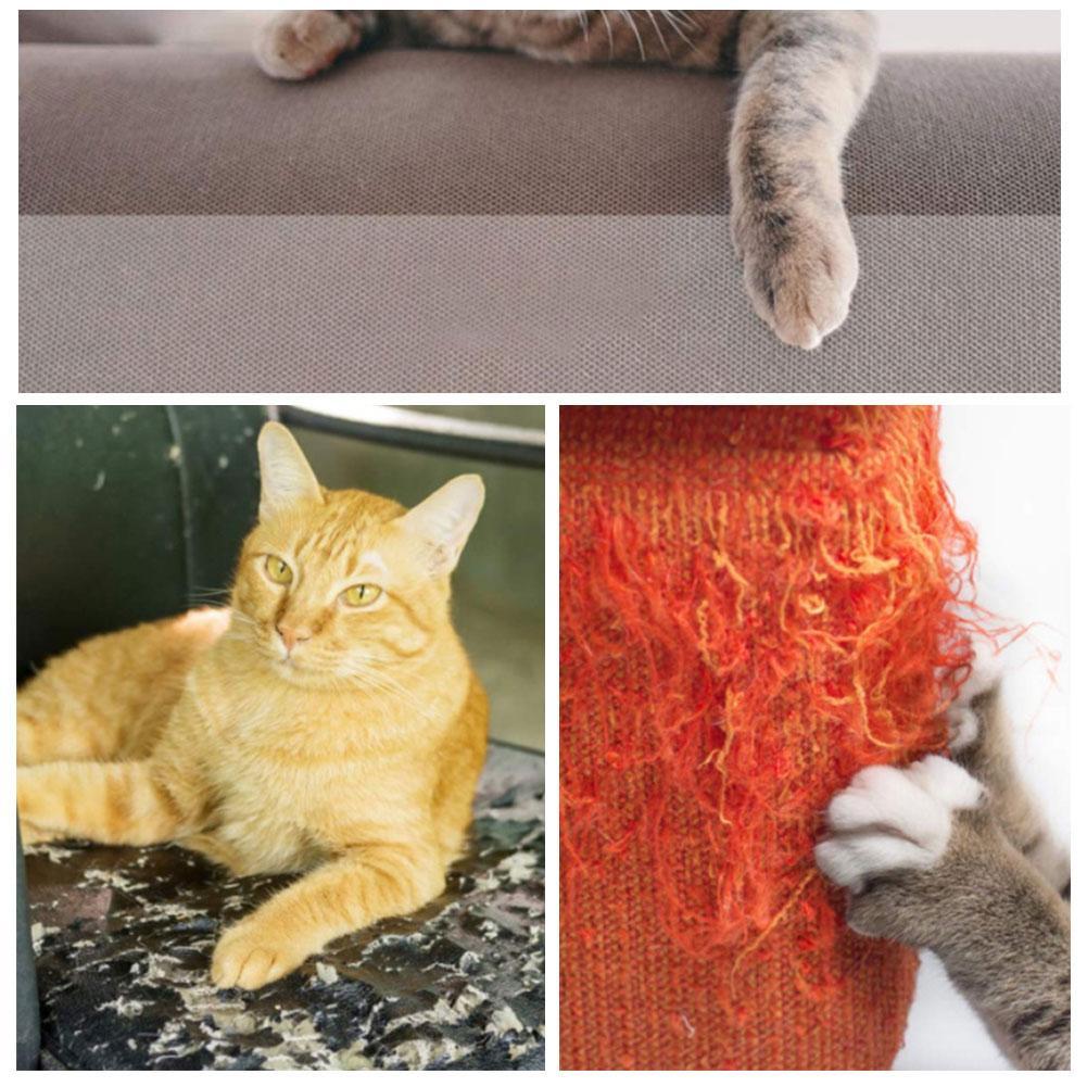 Safe Cat Scratch Deterrent Tape Anti-scratch Double Sided Sofa Protector For Carpet Furniture Couch Door Pet Training