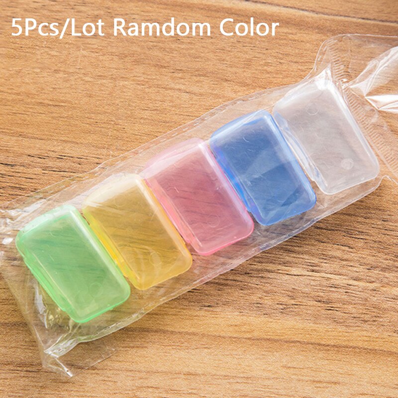 5 ks/šarže prenosné puzdro na hlavu zubnej kefky na cestovanie turistika kemping box na zubnú kefku puzdro na kefku podpera puzdra do kúpeľne: Default Title