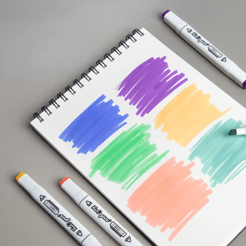 Thick Cover 16K/8K/A4 Art Marker Sketchbook 50 Sheet Blank Painting Drawing Graffiti Paper Sketch Pad Supplies School Stationery