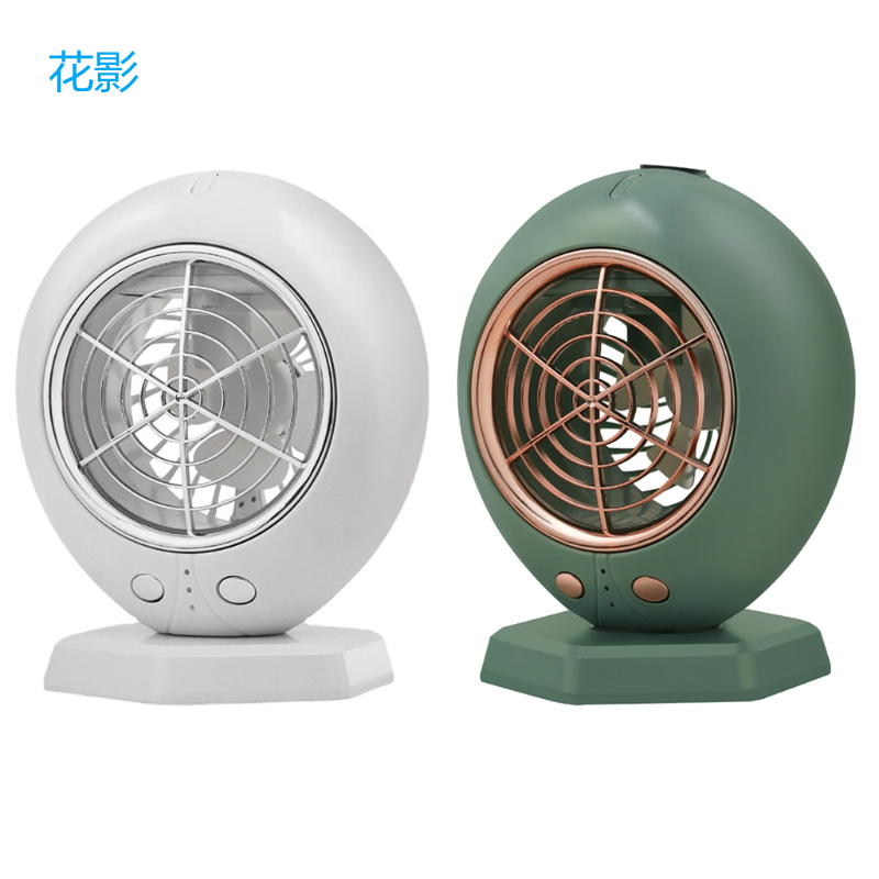 Personal Evaporative Air Cooler, Portable Cooling Fan Quiet 3-Speed, USB Powered Desk Table Fan for Bedroom Home Office