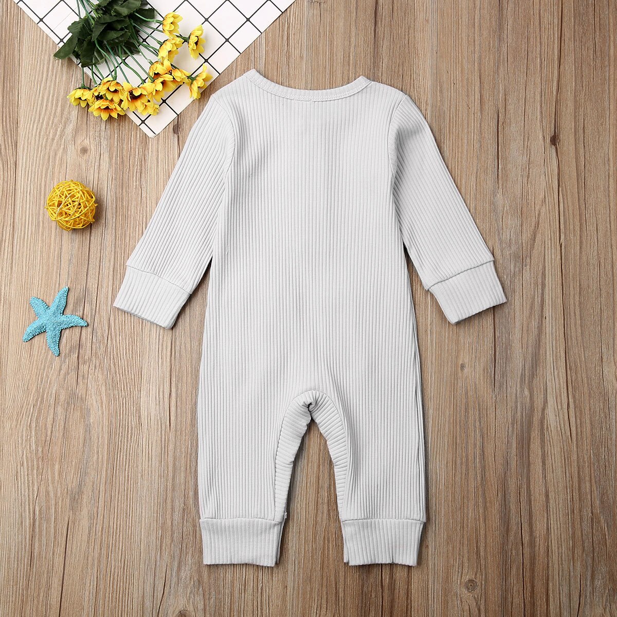 Pudcoco bebê recém-nascido menino menina macacão crianças outono roupas de malha algodão manga longa soild macacão roupas pijamas playsuit