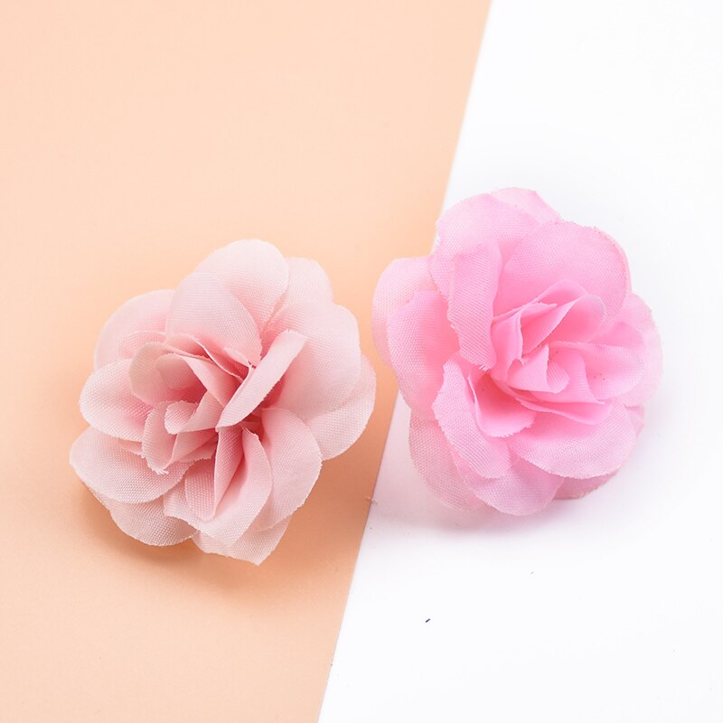 20 stk kunstige planter dekorative blomster kranse scrapbog bryllup boligindretning diy slik æske silke roser blomstervæg