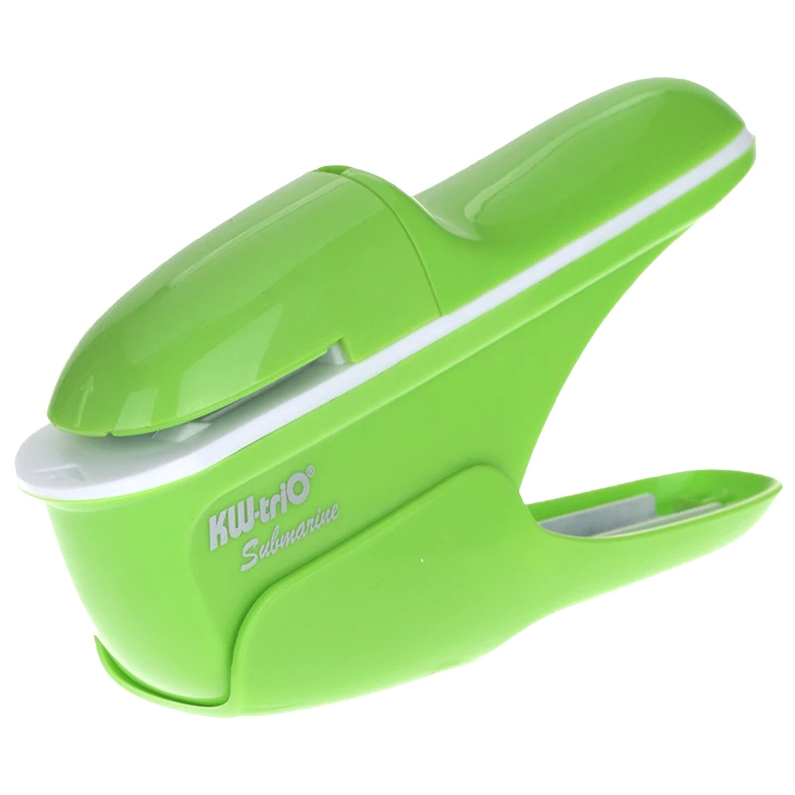 Cute Book Stapleless Non-staple Stapler Stapling Machine Stapler Paper Stapling Stapler Free Staple Needleless Stapler: Green 