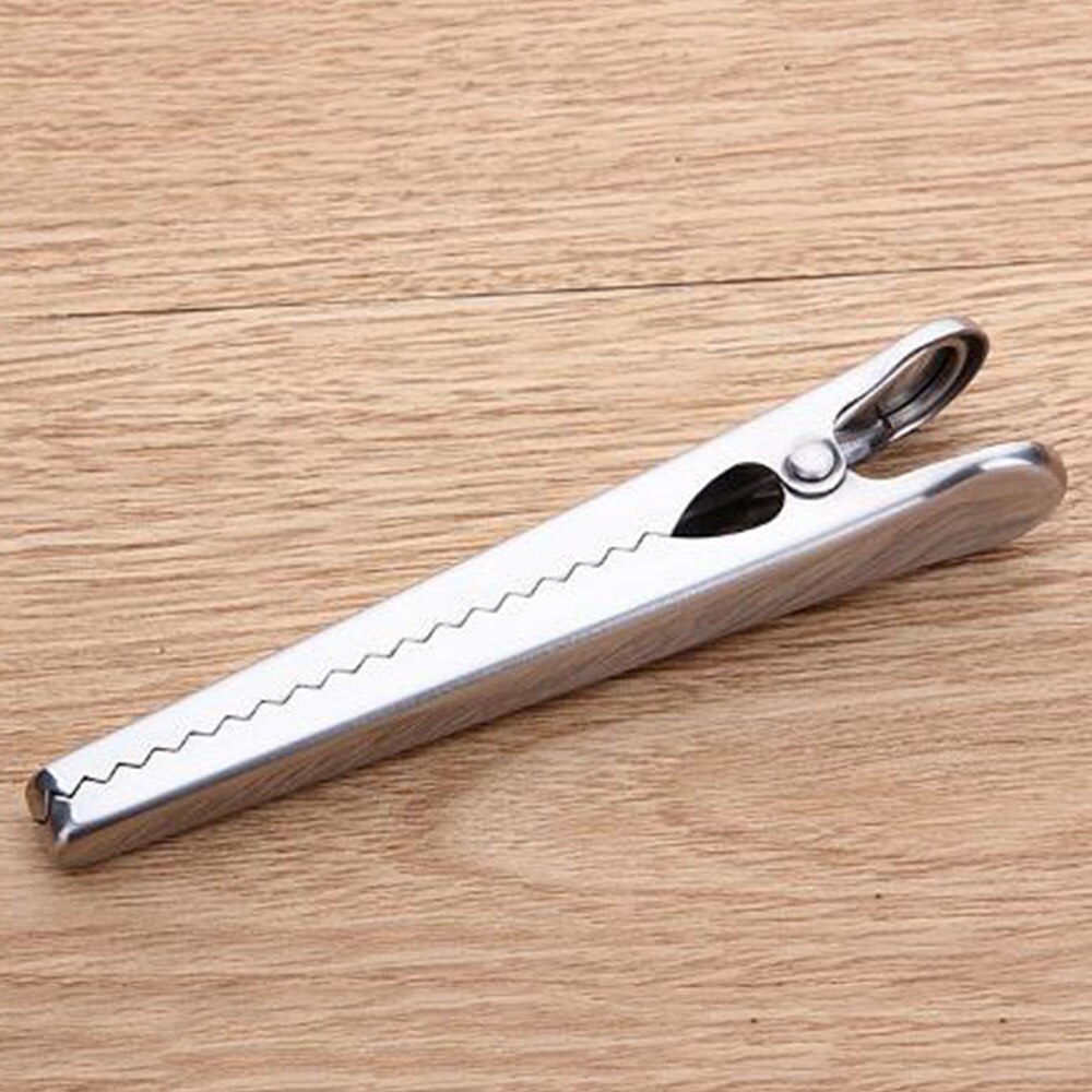 Durable Stainless Steel Food Bag Clips Sealer Storage Clamp Clips Kitchen Home Tools