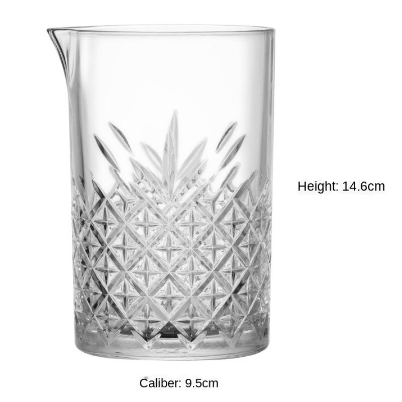 700ml blyfrie varmebestandige gjennomsiktig krystall øl whisky brandy vodka kopp drinkware bar blandeglass  wj720: En