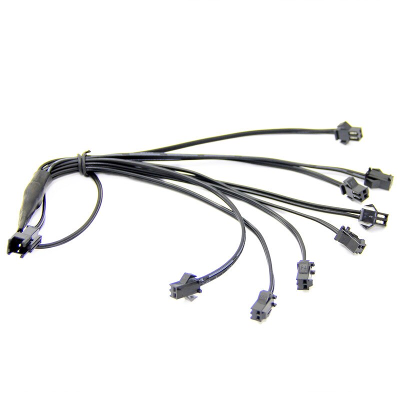 splitter, Y connectors, for el wire, el panel and el tape: 1M with 8 FM