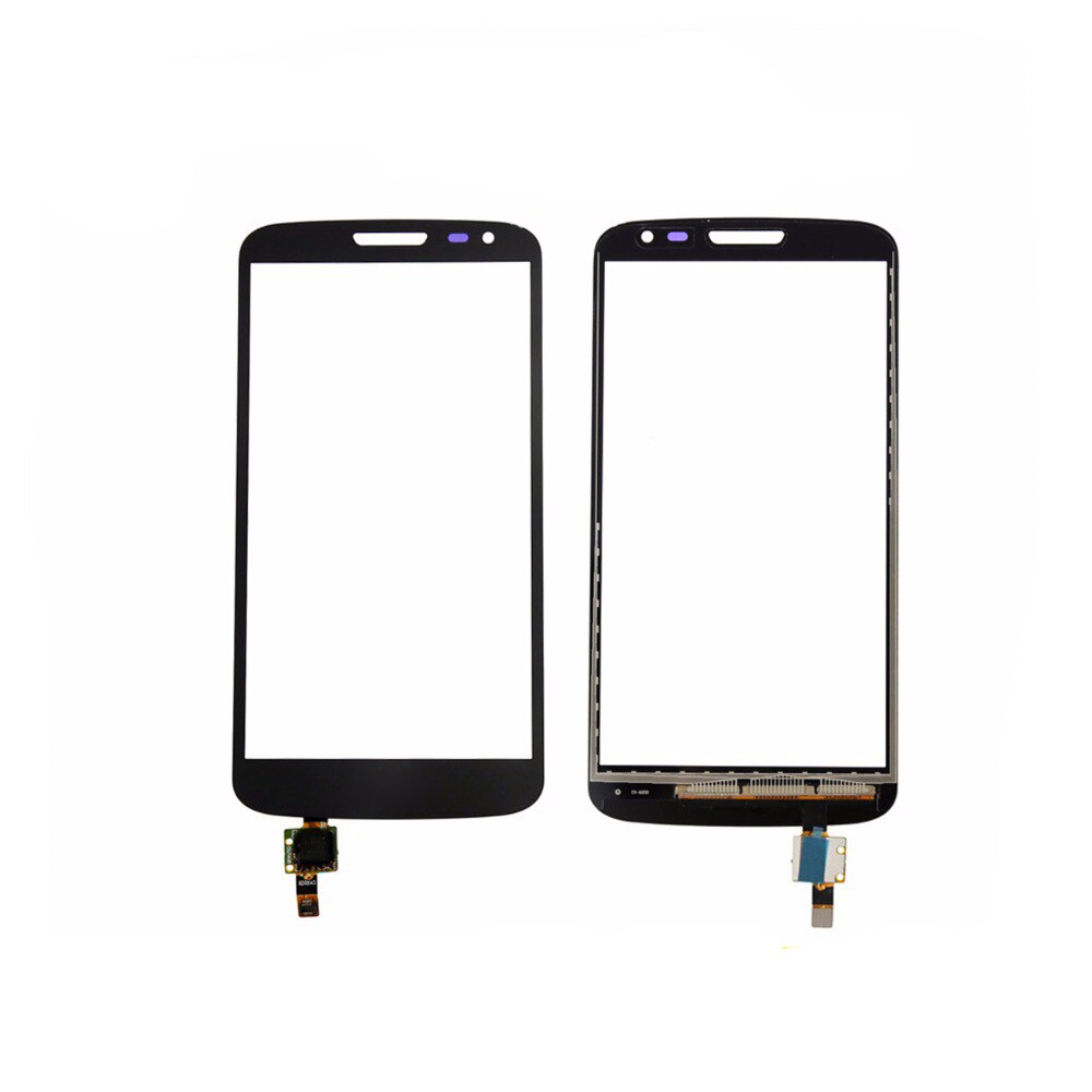 Voor lg  g2 mini  d618 d620 d621 d625 touchscreen digitizer glas lens paneel sensor buitenkant zwart wit vervanging (geen lcd)