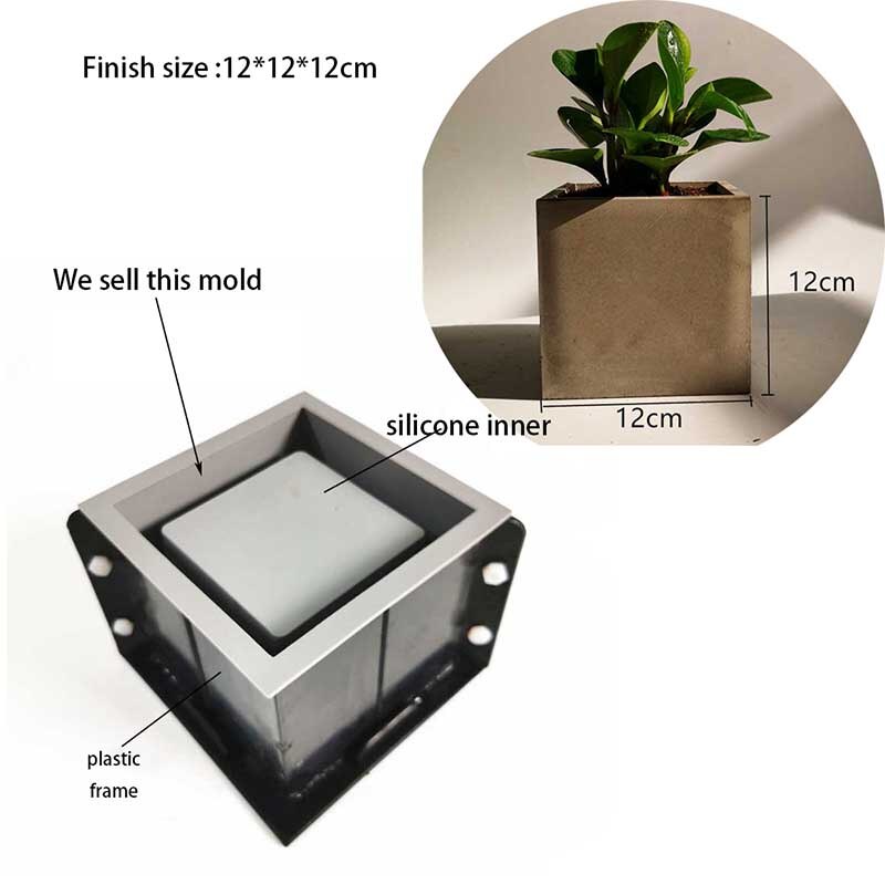 Concrete Molds Concrete Art Planter Pot Molds Silicone Flower Pot Molds Polygon Pot Molds
