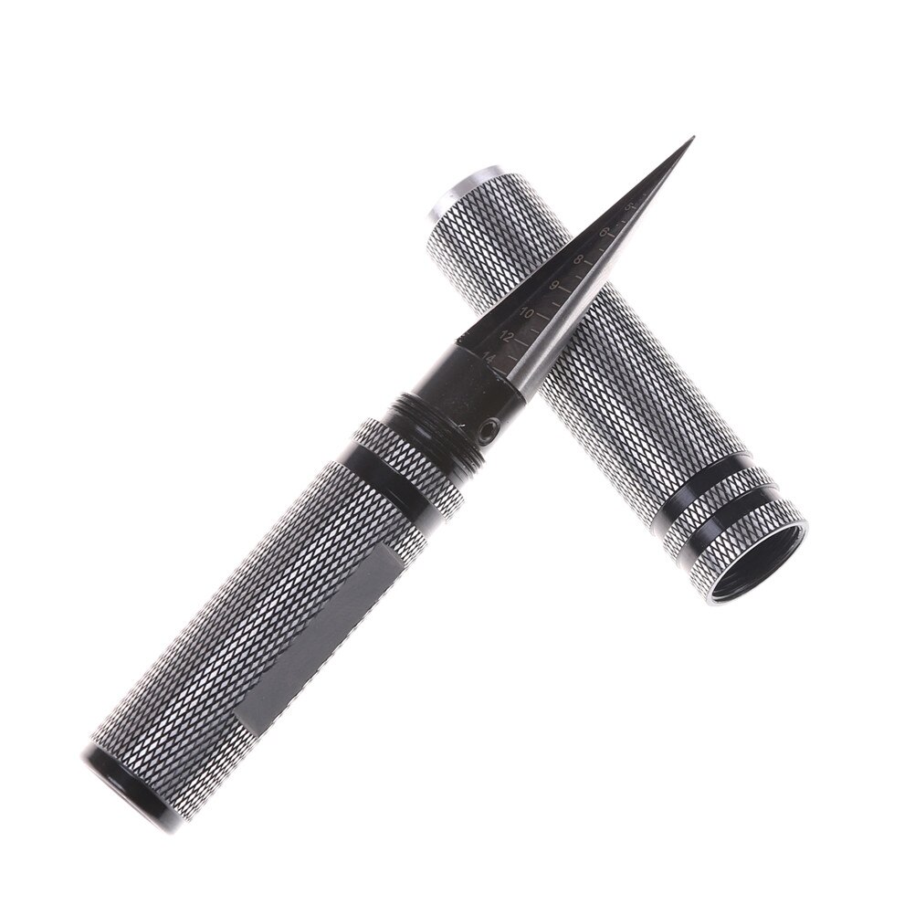 Ouvreur de coupeur d'alésoir de scie de trou en acier en métal noir Kit de foret de modèle d'outils de forage d'ouverture de 0-14mm