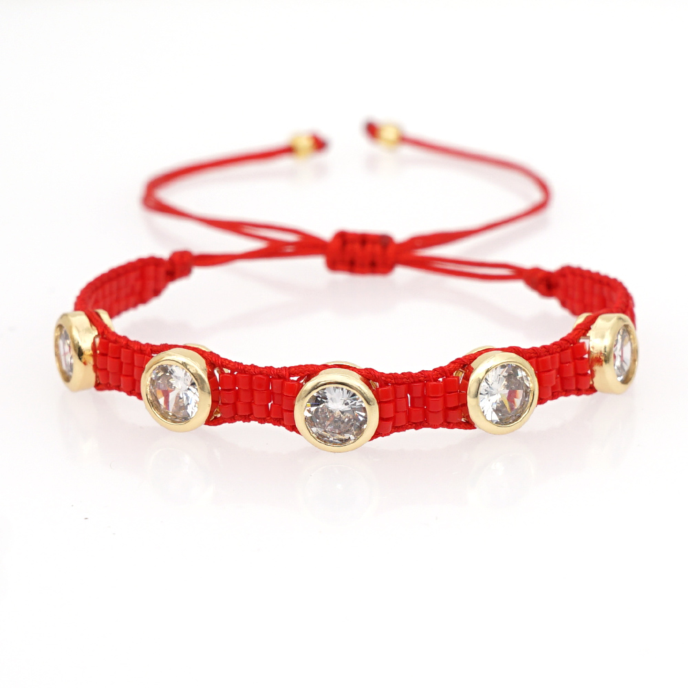Go2boho Greek Eye Bracelets Set Red Evil Eye Bracelet For Women Jewelry Miyuki Handmade Woven Turkish Eye Pulsera Friends