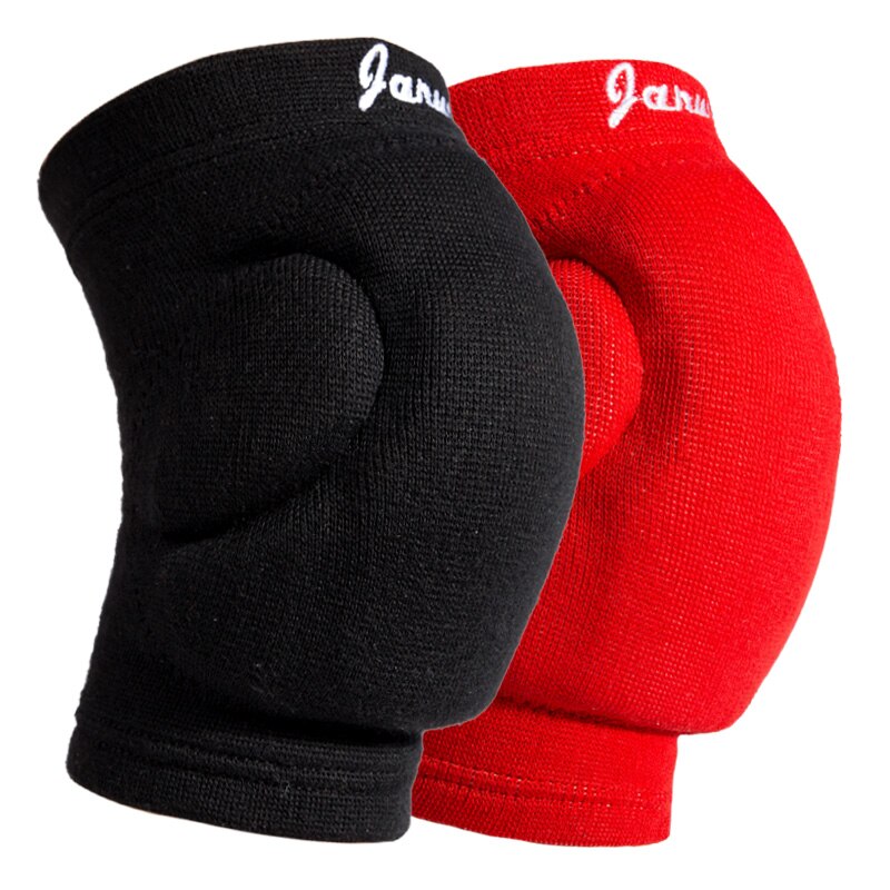 JANUS 1 par elástico engrosamiento de rodillera danza Yoga voleibol deportes extremos rodilla almohadillas apoyo baloncesto Protector de la rodilla