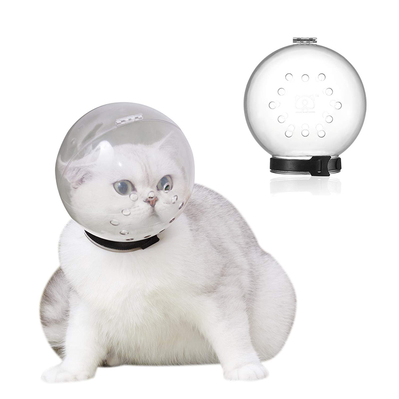 Pleiemaske kattens munnkurv antibitt pustende maske anti-slikking beskytte plass hette maske deksel munnkurv katt bad stelleutstyr