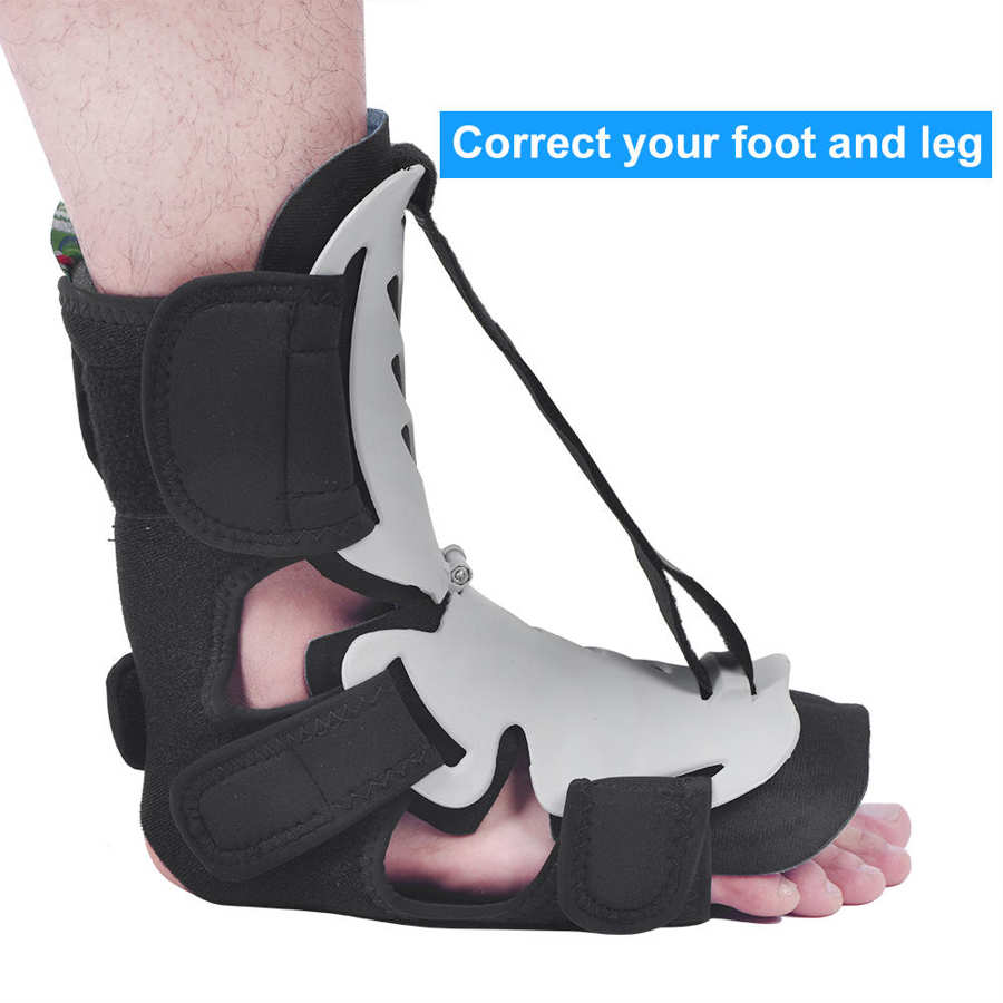 Férula de noche para fascitis Plantar pie ortopédica ajustable transpirable