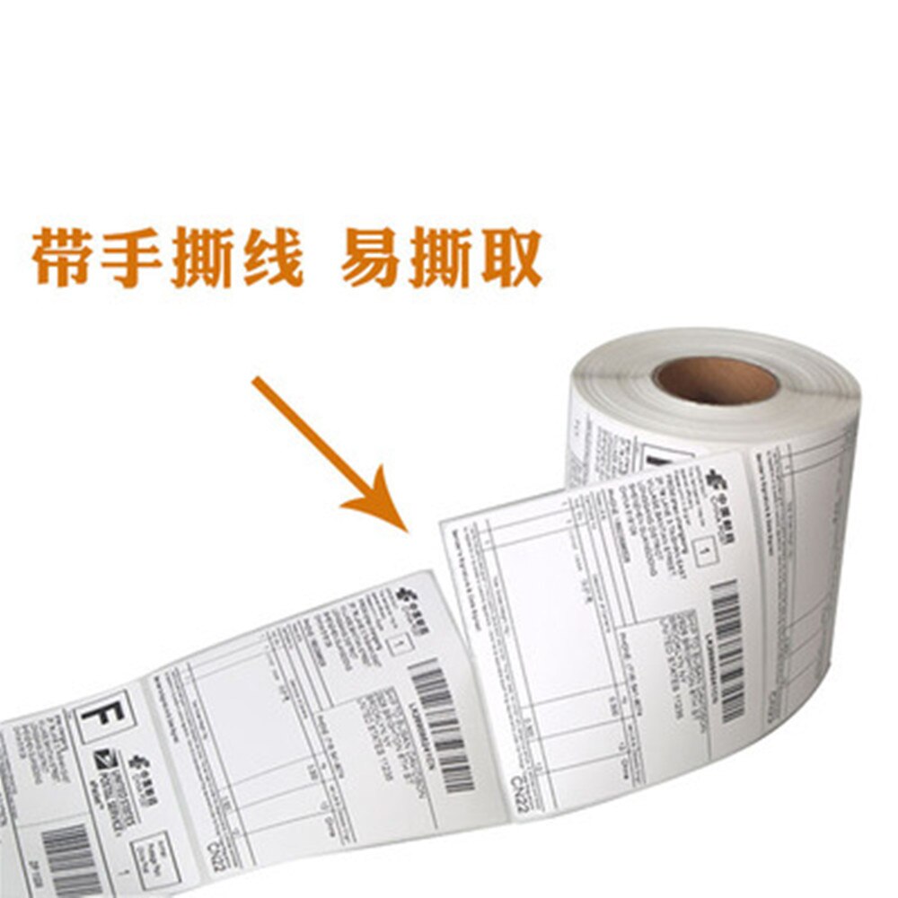 350 Labels/Roll Thermal Label Sticker Paper Supermarket Price Blank Barcode Label Direct Print Waterproof Print Supplies