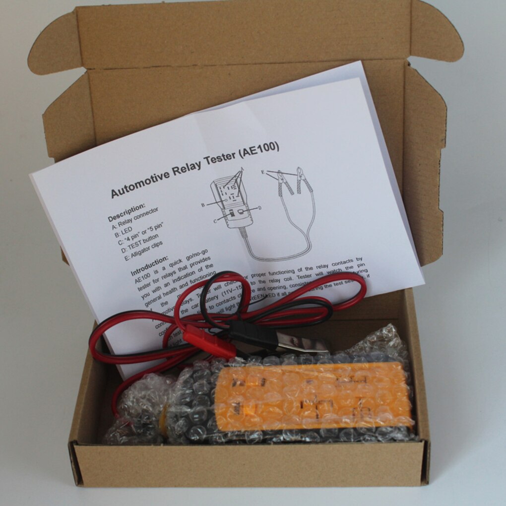 12V Car Electronic Automotive Relay Tester Universal Cars Auto Battery Checker Circuit Detector Analyzer Auto Diagnostic Tools