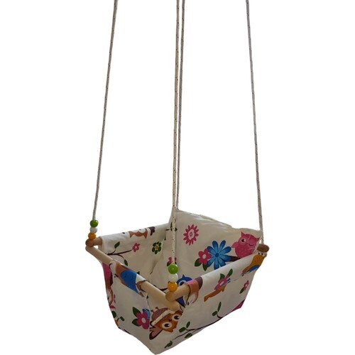 Altev Hout Gewatteerde Baby Kind Van Tuin Thuis Plafond Swing