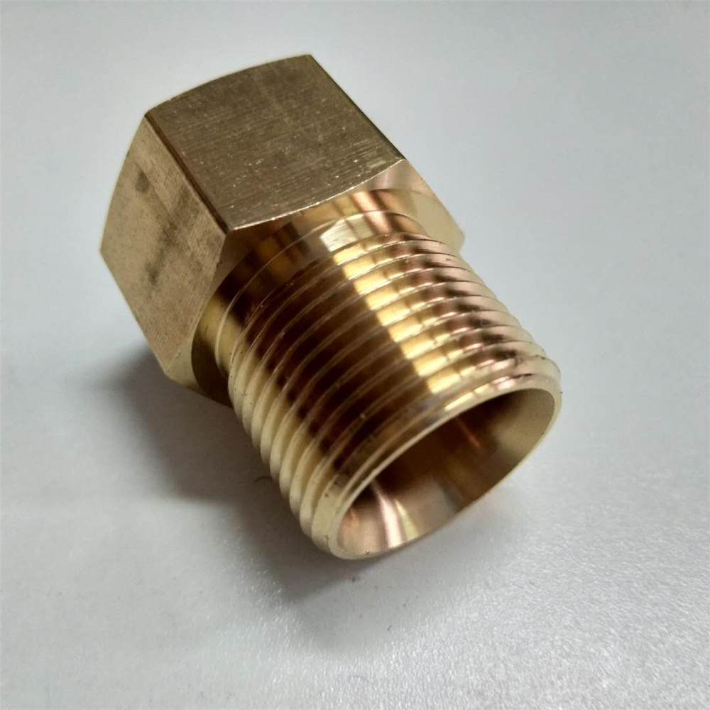 Hnyri 1 stk  m22 14mm famale til  m22 15mm han messing højtryksrenser gevindtilslutning passer til dyser internt gevind slange rør adapter