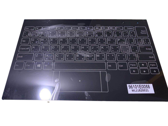 US/Traditional Chinese/Korean Touch Keyboard with Backlit for Lenovo YOGA BOOK X91F YB1-X91L: Traditional Chinese