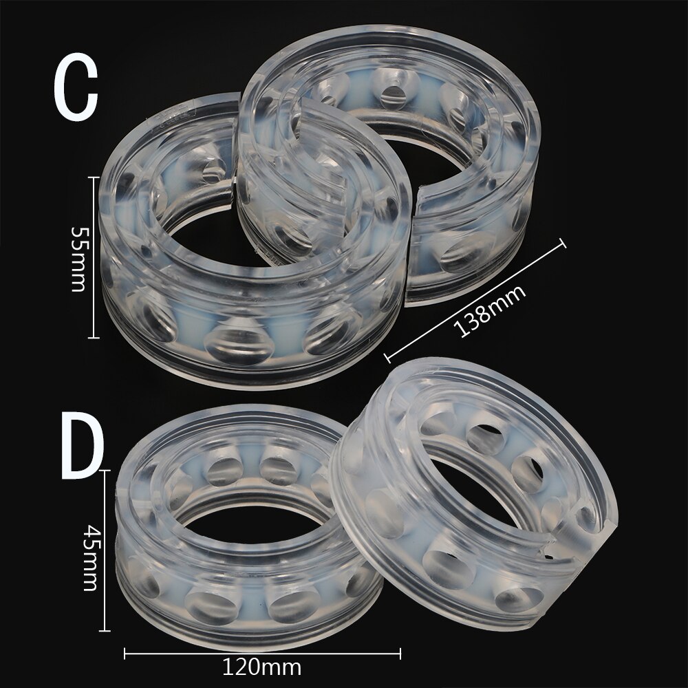 LEEPEE primavera potencia de parachoques Auto-Amortiguadores Auto amortiguadores Universal muelles parachoques amortiguador 2 piezas amortiguador de coche