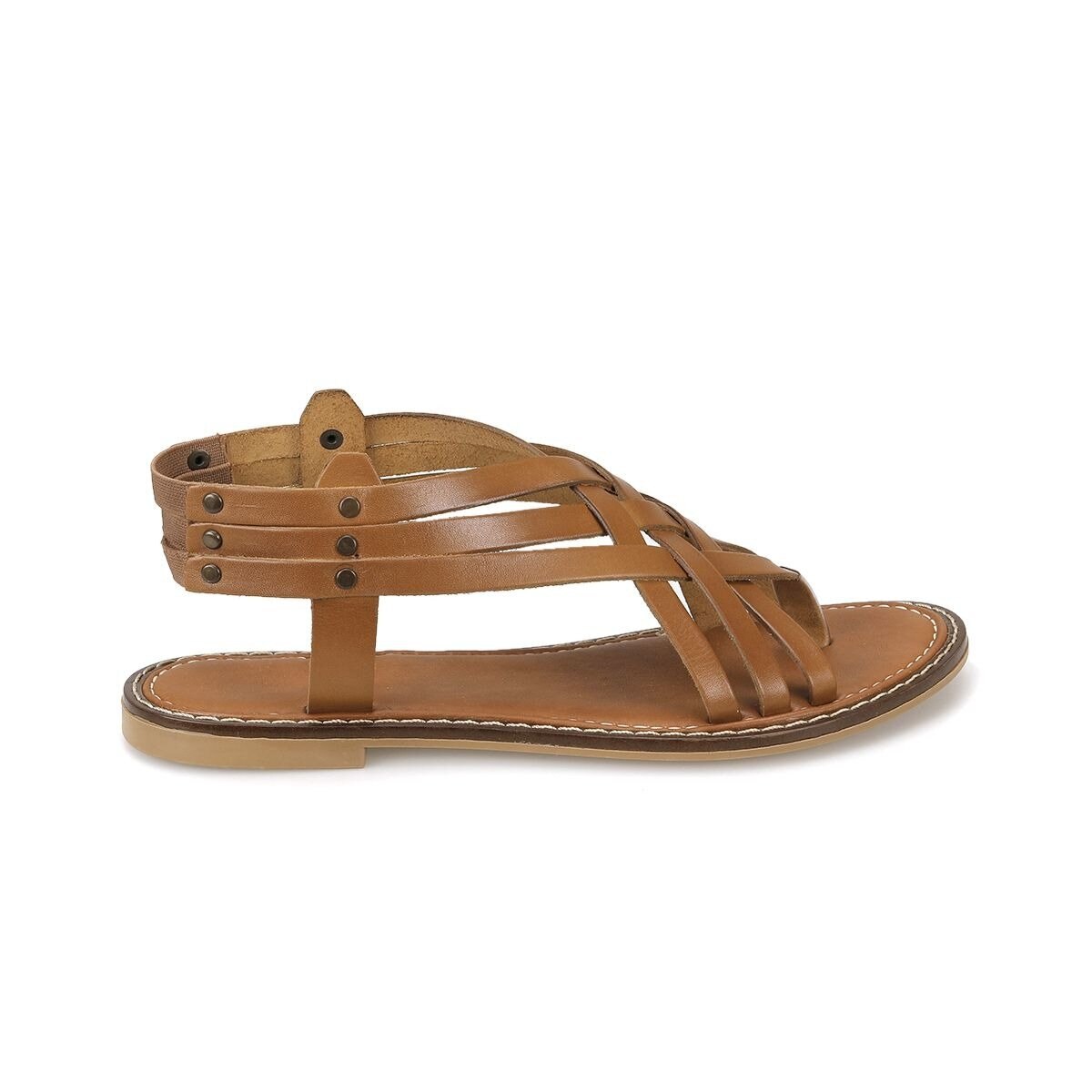 FLO DS18126 sandalias de mujer de bronceado Miss F