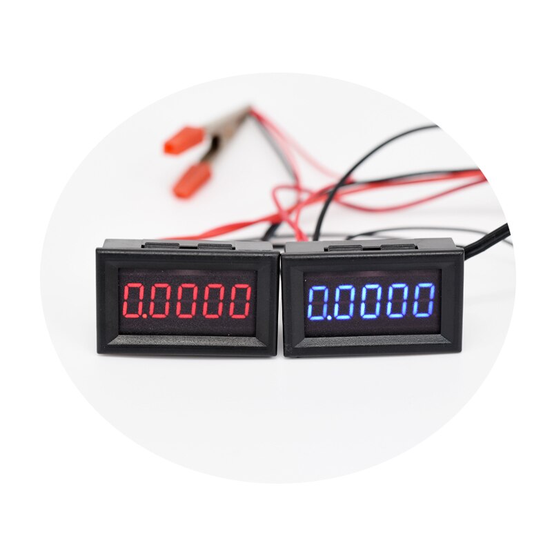 LED Display Meter Digital Ammeters Panel 5 Digit Current Amp Gauge Tester High precision 0-3A Resolution 0.1MA