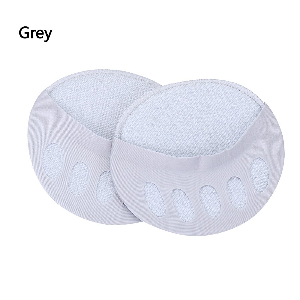1 Paar Vijf Tenen Voorvoet Pads Voor Vrouwen Hoge Hakken Half Inlegzolen Onzichtbare Voet Pijn Zorg Absorbeert Schokken Sokken Schoenen inserts: 06