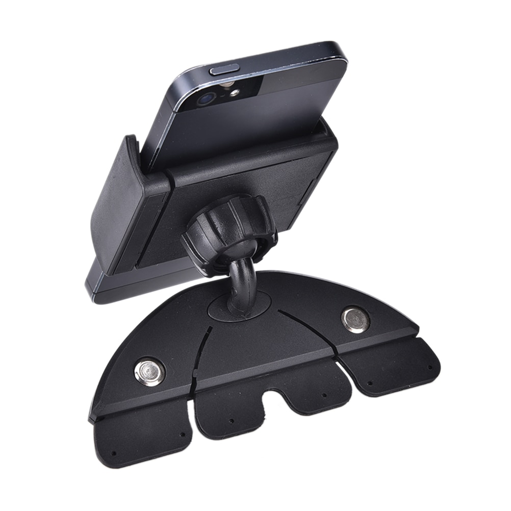 Universel bil auto cd-holder monteret holder holder til mobil smart-mobiltelefon bil cd-afspiller