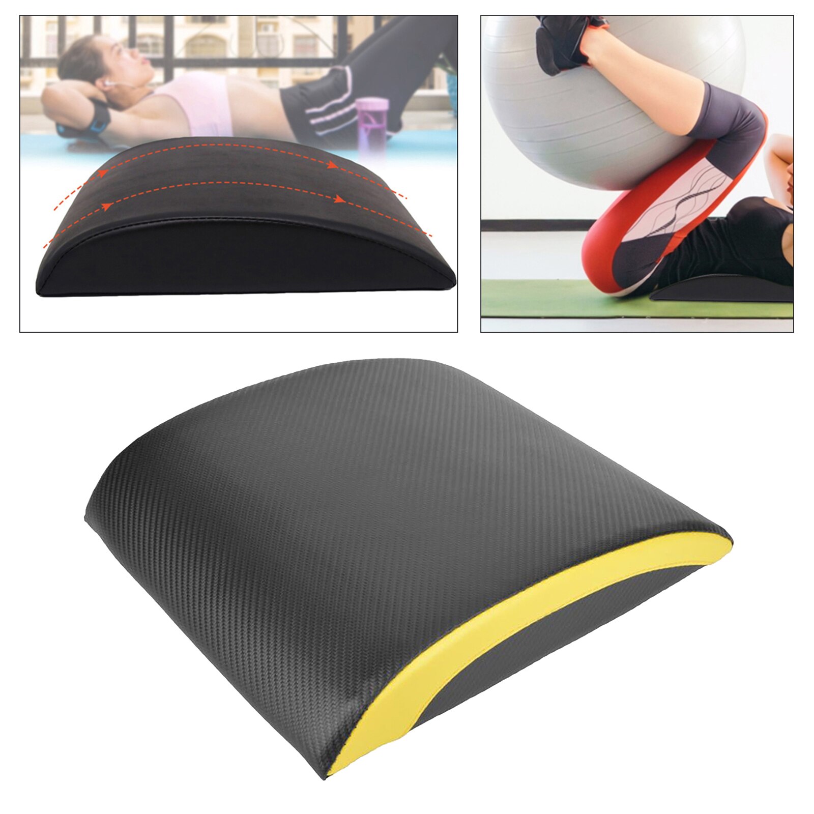 Begeleiding 1 Lb Sit-Up Core Training Gear Mini Bench, Workouts Ab Mat