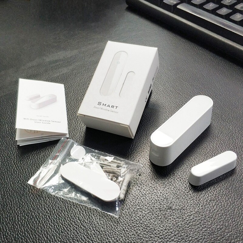 Door/Window Detector Wifi App Notification Alerts Battery Operated Family Security Sensor
