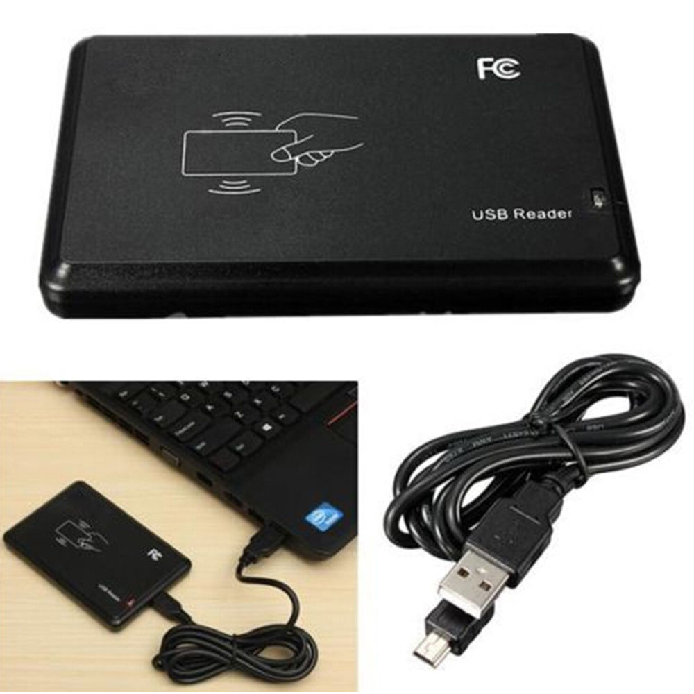 Dc 5V 125Khz Usb Rfid Contactloze Proximity Sensor Smart Id Card Reader TK4100 EM4100