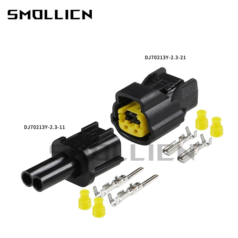 1-50 Sets Sumitomo 2 Pin Male Female Waterproof Auto Electrical Plug Automotive Wiring Connector For Hyundai Nissan 6098-0137: 2p male female / 5 sets