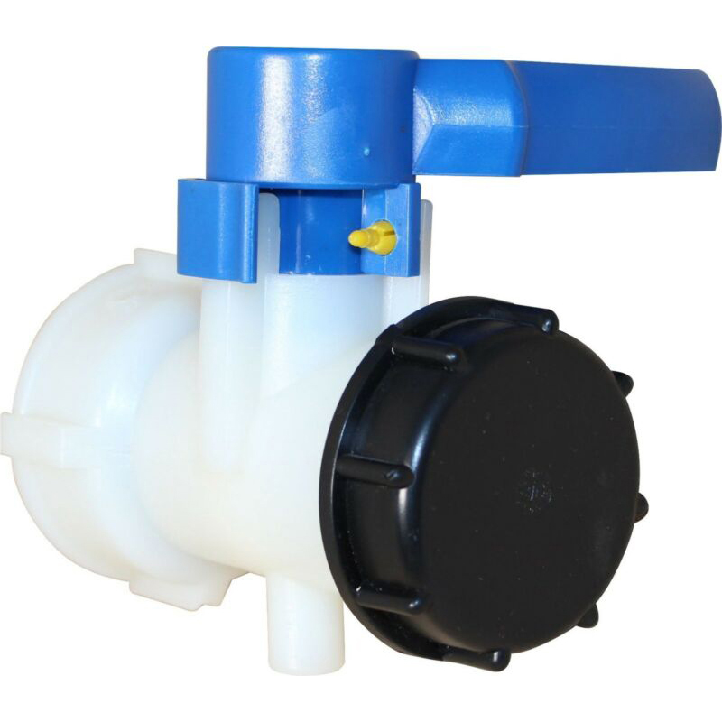 60mm Gewinde IBC Wassertank Adapter Garten Armaturen Ersatz 1/2 "3/4" 1 "Kunststoff Für IBC Container Abfluss Stecker S60x6: G