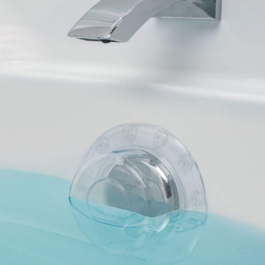 Pvc bad overløb afløbsdæksel anti-overløb badekar bakke prop tilføj ekstra inches vand til karbadvarmer