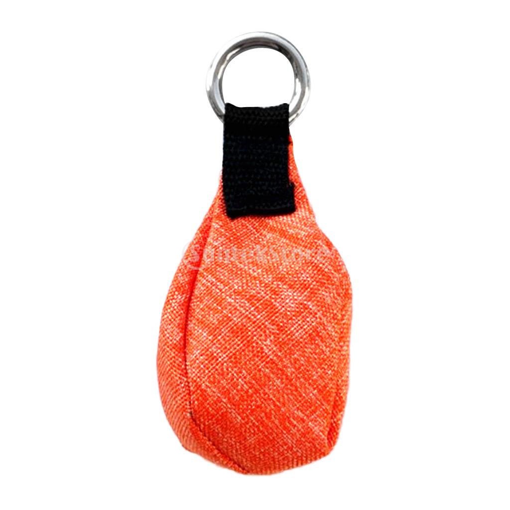 250g/8.8oz Tree Surgery Arborist Climbing Throw Weight Bag Rigging Equipment: Orange
