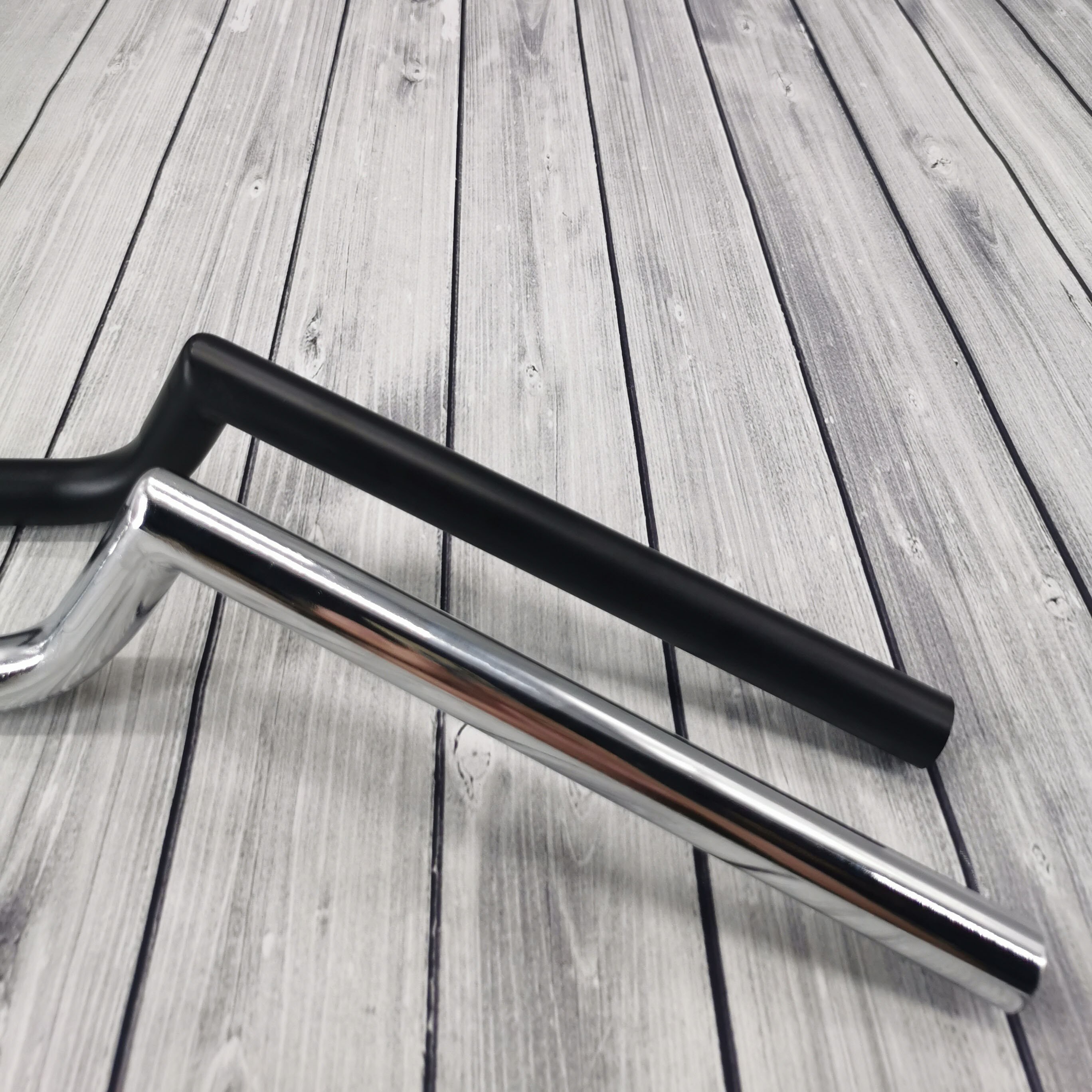 Guidon de moto Vintage, 22mm, 7/8 pouces, barres de poignée pour Royal Enfield Chopper Bobber Scrambler Tracker café Racer